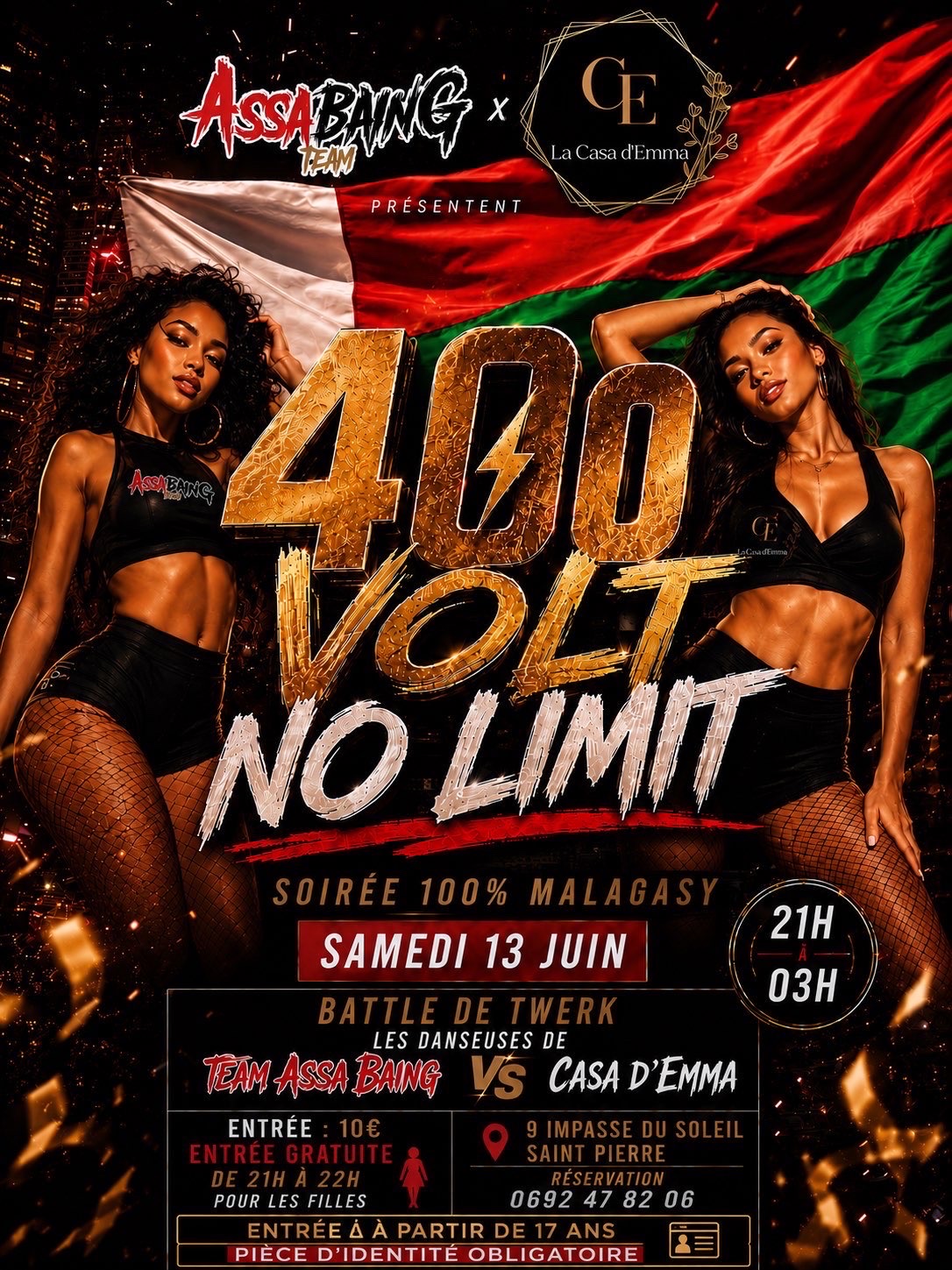 400 Volt No Limit